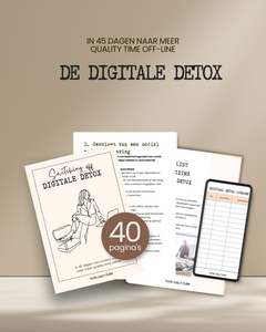 Digitale Detox WERKBOEK